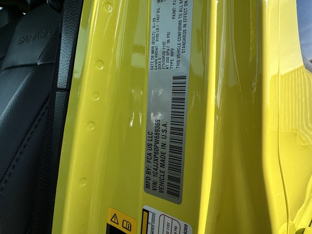 2023 Jeep Wrangler 4xe Sahara 4x4