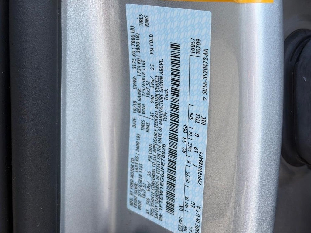 2018 Ford F-150 4WD SuperCrew Box