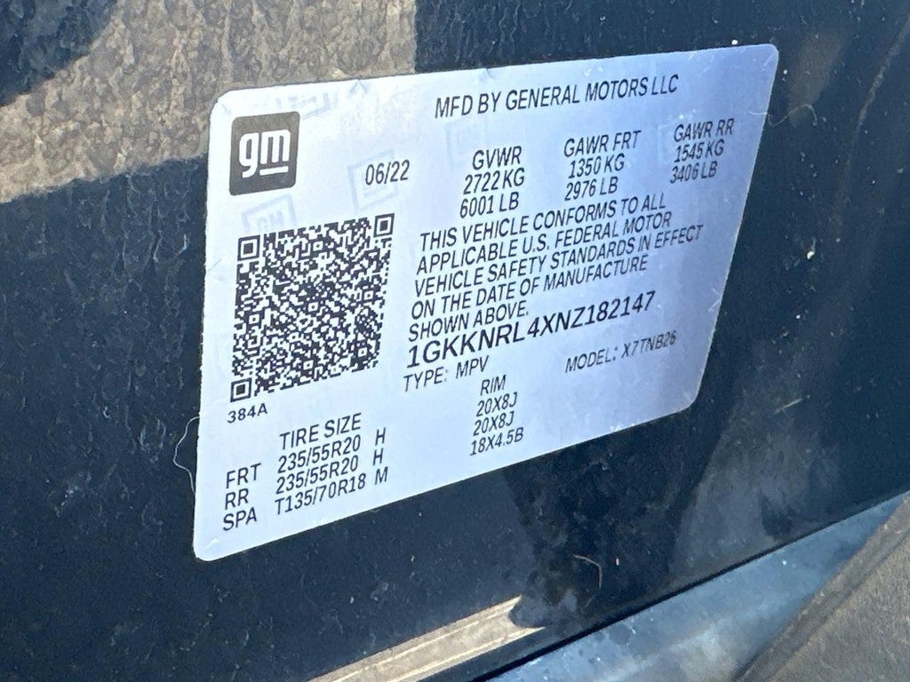 2022 GMC Acadia AWD 4dr SLE