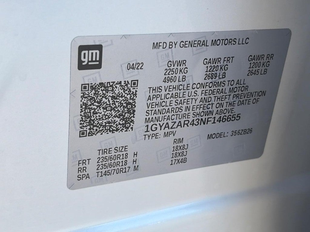 2022 Cadillac XT4 FWD 4dr Luxury