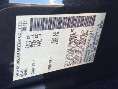 2016 Nissan Maxima 4dr Sdn 3.5 Platinum
