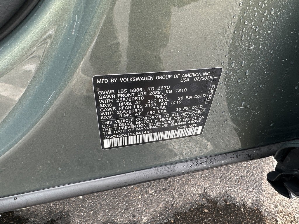 2025 Volkswagen Atlas 2.0T Peak Edition 4MOTION