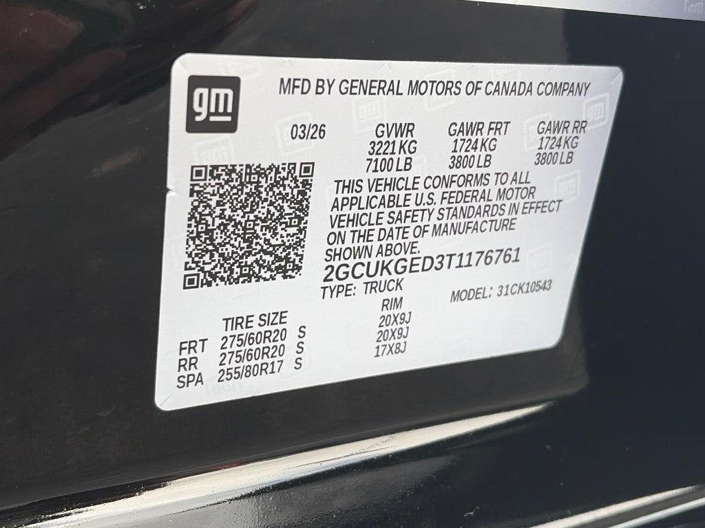 2026 Chevrolet Silverado 1500 4WD Crew Cab 147" LTZ