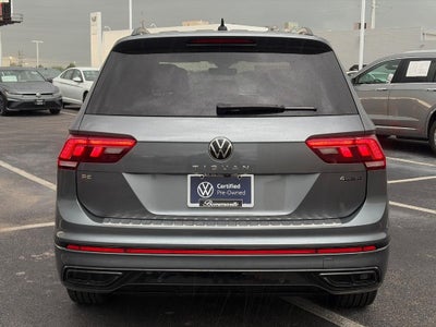 2022 Volkswagen Tiguan 2.0T SE R-Line Black 4MOTION