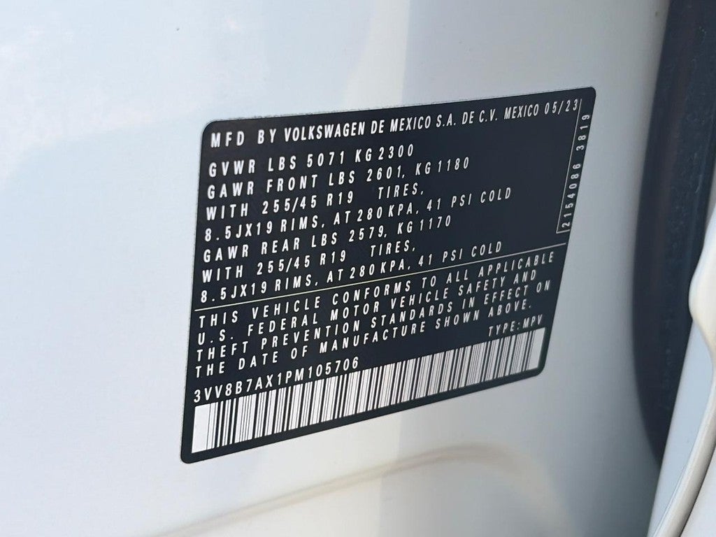 2023 Volkswagen Tiguan 2.0T SE R-Line Black 4MOTION