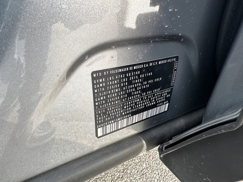 2025 Volkswagen Tiguan 2.0T S FWD