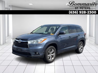2014 Toyota Highlander FWD 4dr V6 XLE