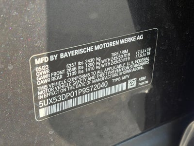 2023 BMW X3 xDrive30i Sports Activity Vehicle