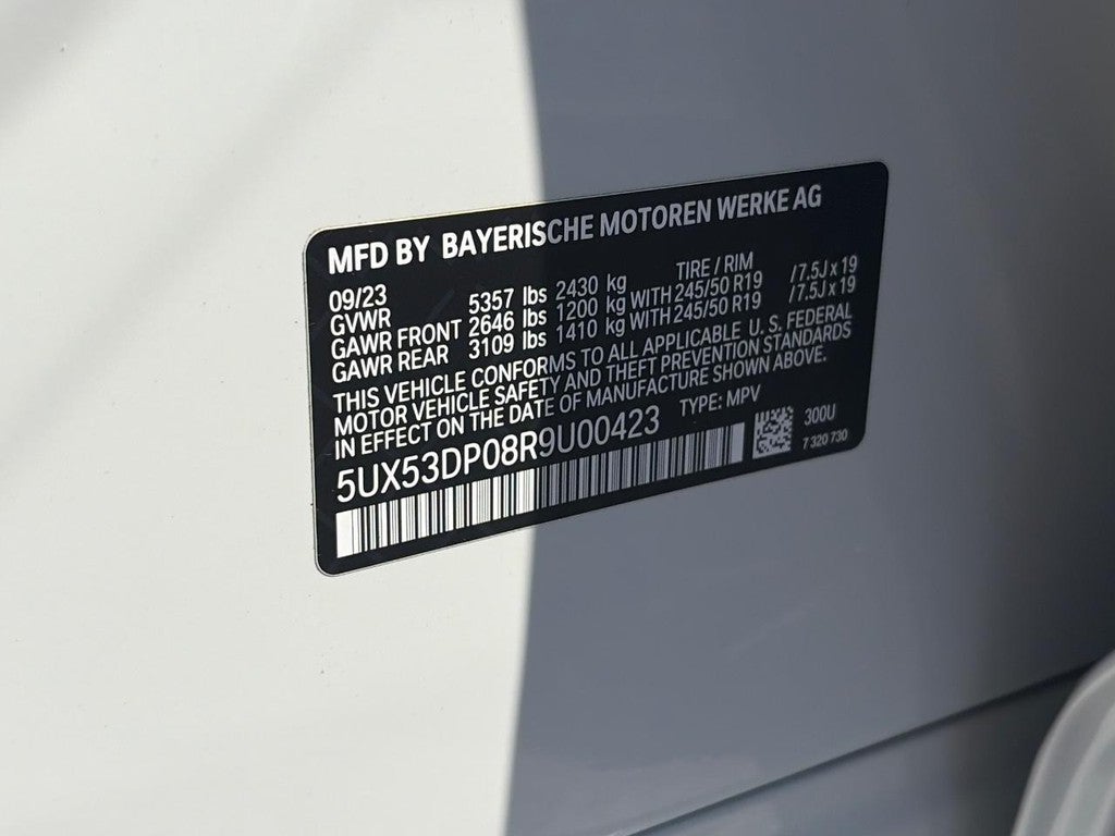 2024 BMW X3 xDrive30i Sports Activity Vehicle