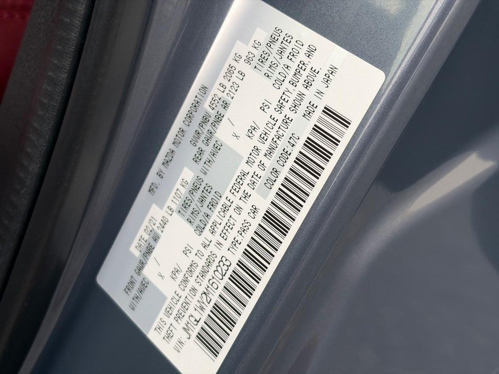2021 Mazda MAZDA6 Carbon Edition Auto