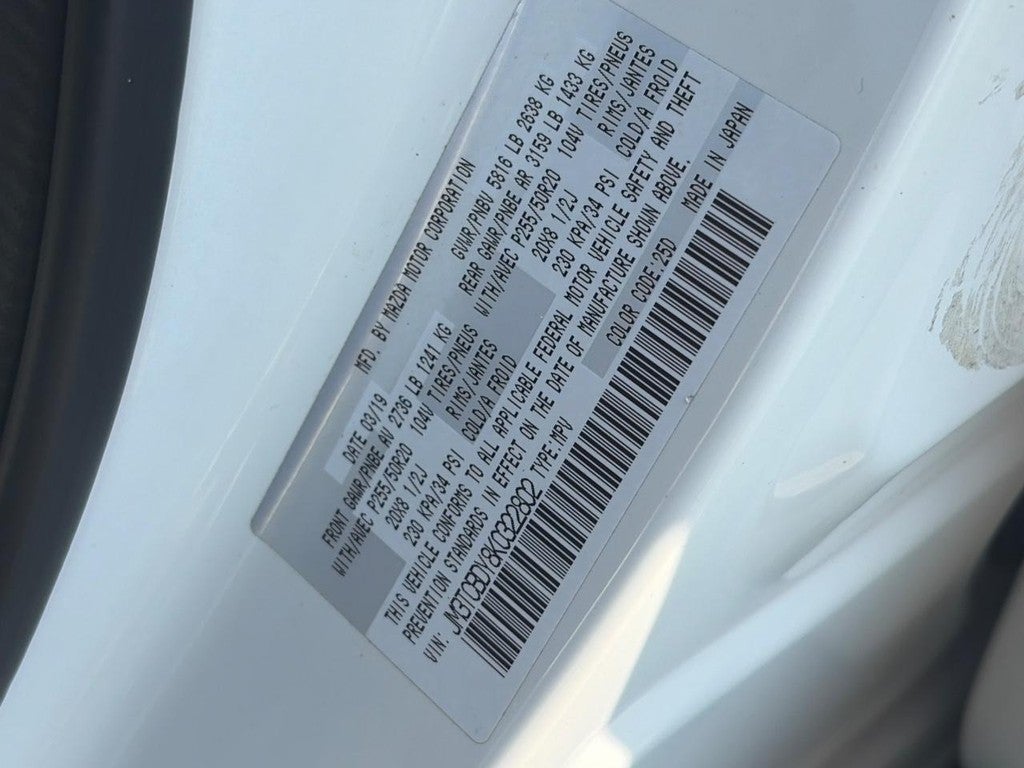 2019 Mazda Mazda CX-9 Grand Touring AWD