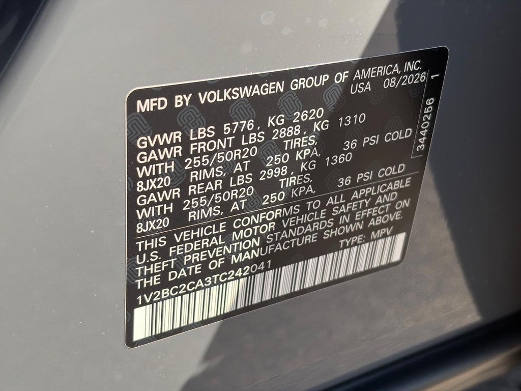 2026 Volkswagen Atlas Cross Sport 2.0T SEL 4MOTION