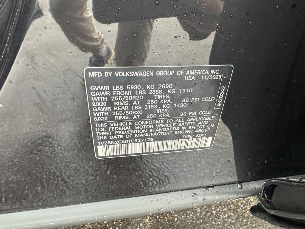 2026 Volkswagen Atlas 2.0T SEL 4MOTION