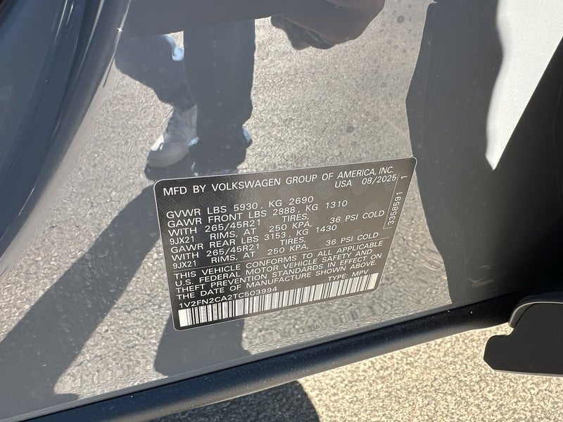 2026 Volkswagen Atlas 2.0T SEL Premium R-Line 4MOTION