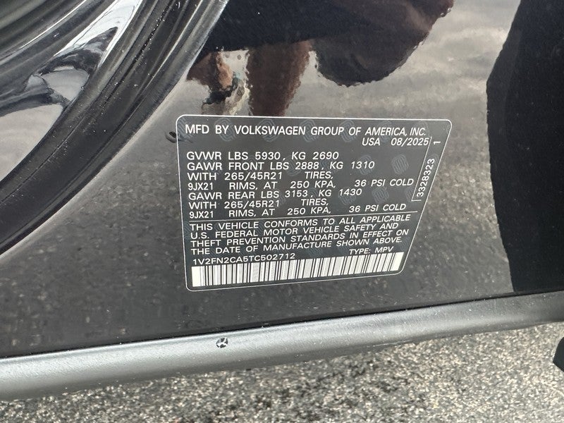 2026 Volkswagen Atlas 2.0T SEL Premium R-Line 4MOTION