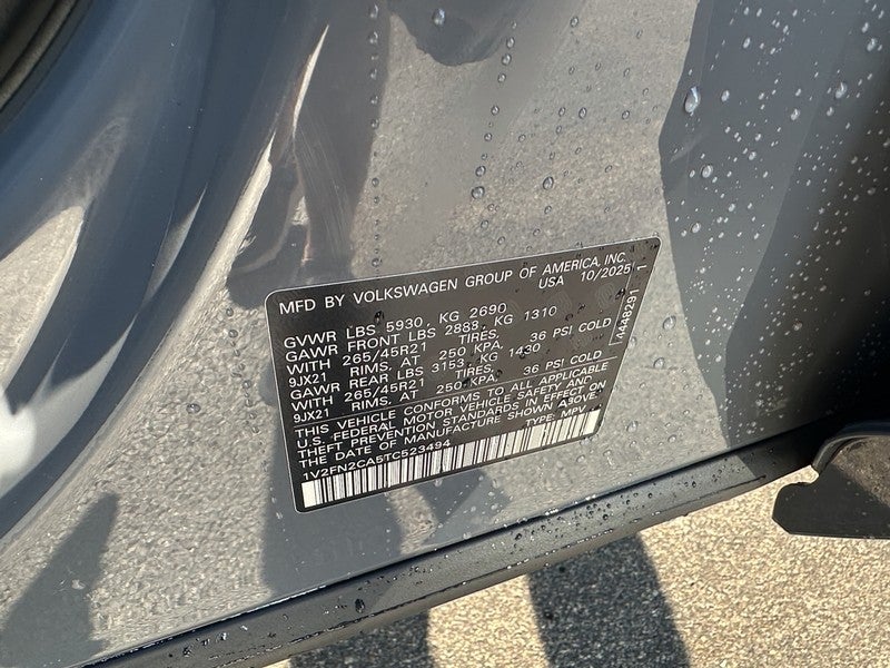 2026 Volkswagen Atlas 2.0T SEL Premium R-Line 4MOTION