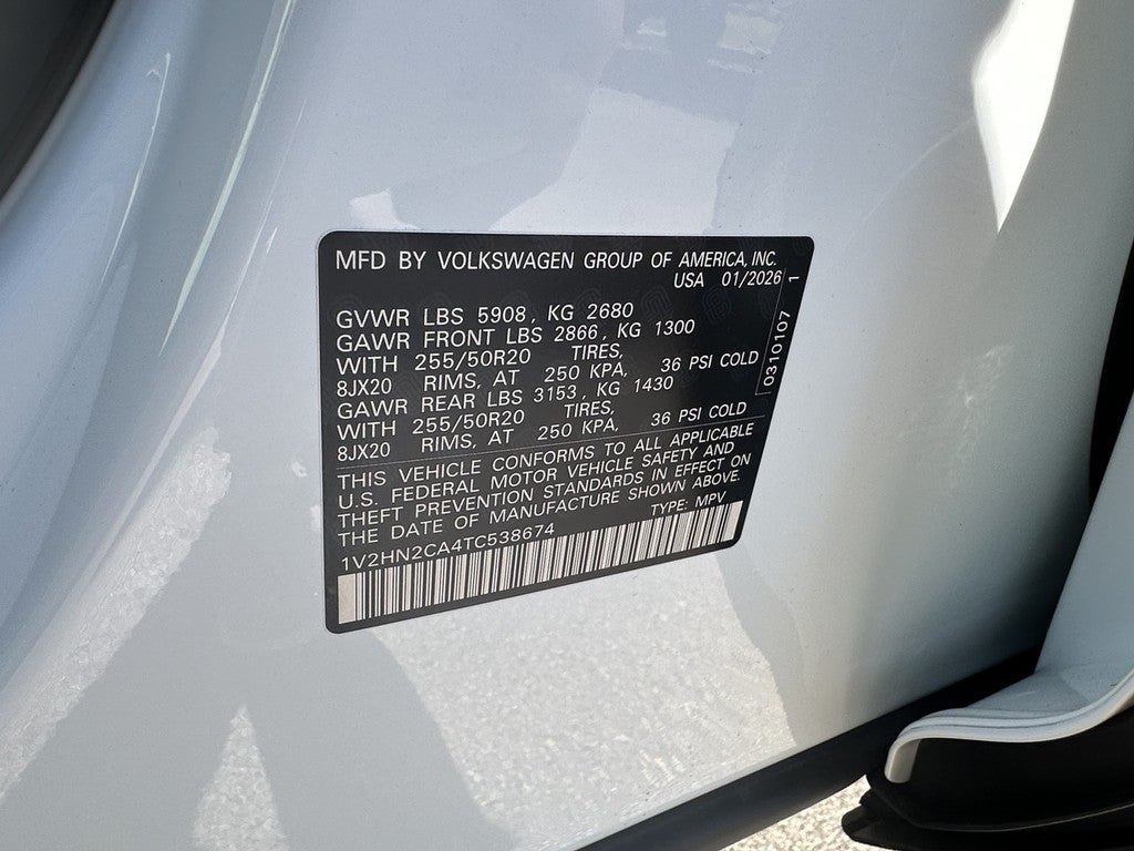 2026 Volkswagen Atlas 2.0T SE w/Technology 4MOTION