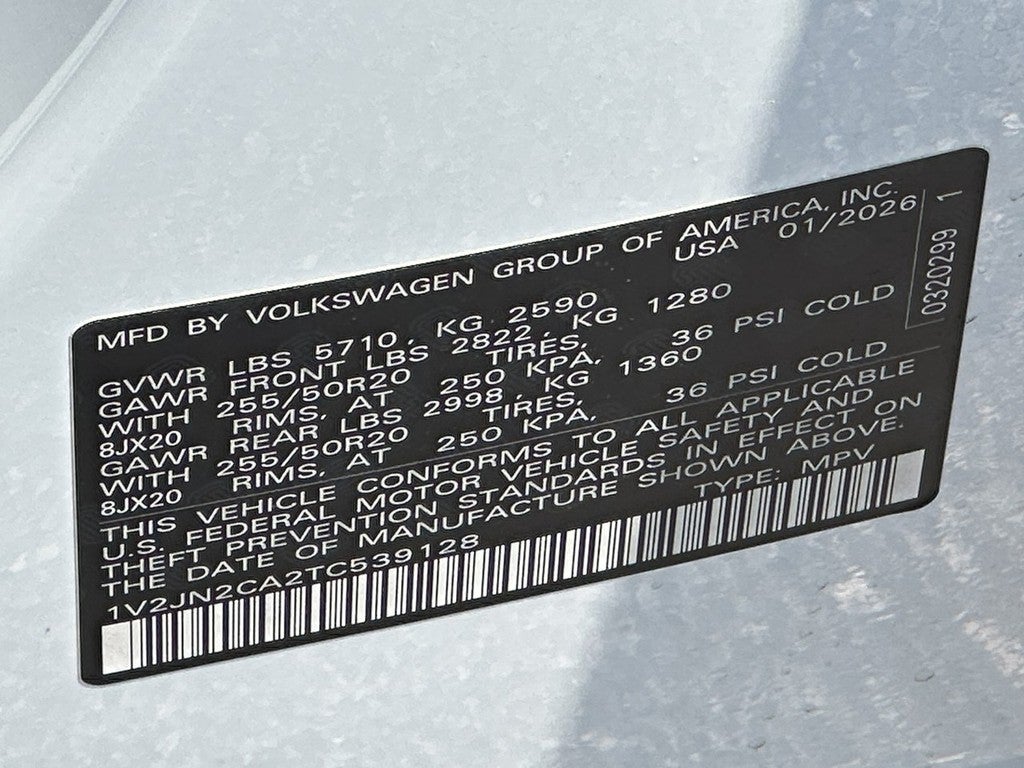 2026 Volkswagen Atlas 2.0T SE w/Technology FWD
