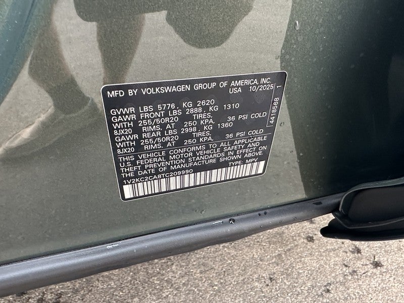 2026 Volkswagen Atlas Cross Sport 2.0T SE w/Technology 4MOTION