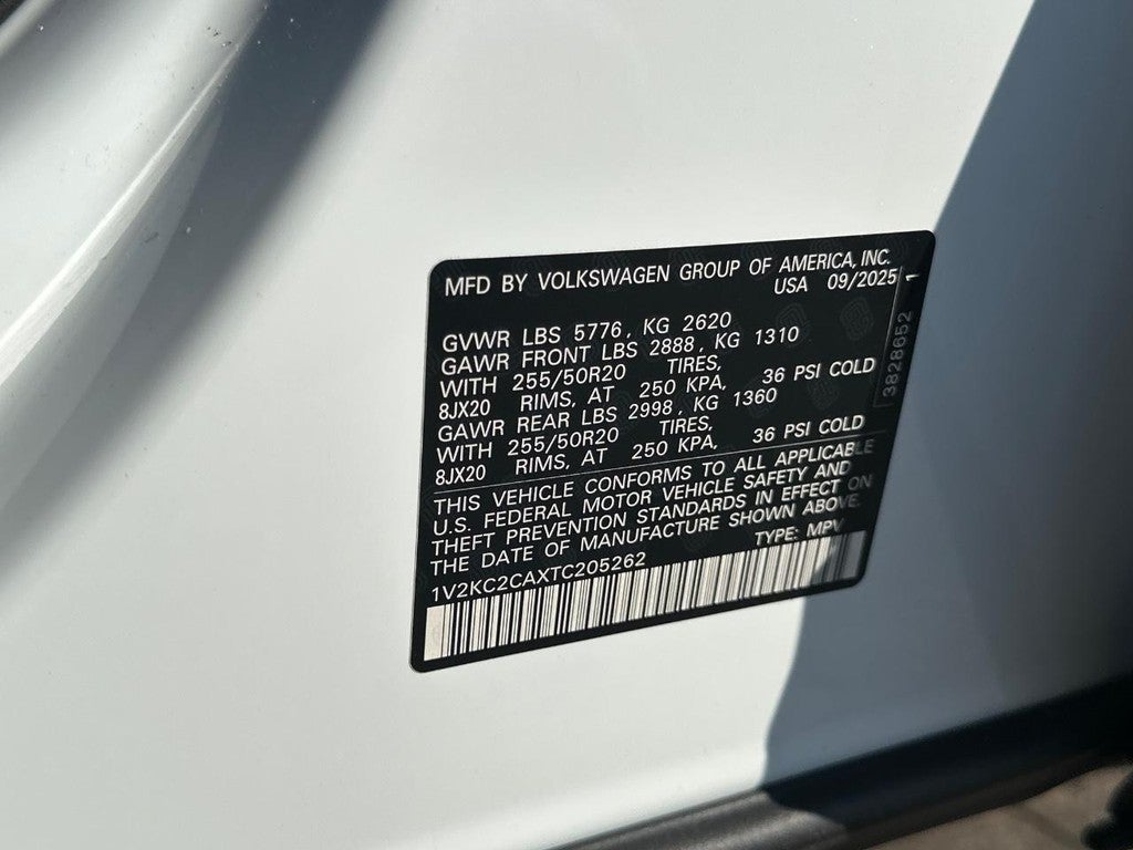 2026 Volkswagen Atlas Cross Sport 2.0T SE w/Technology 4MOTION