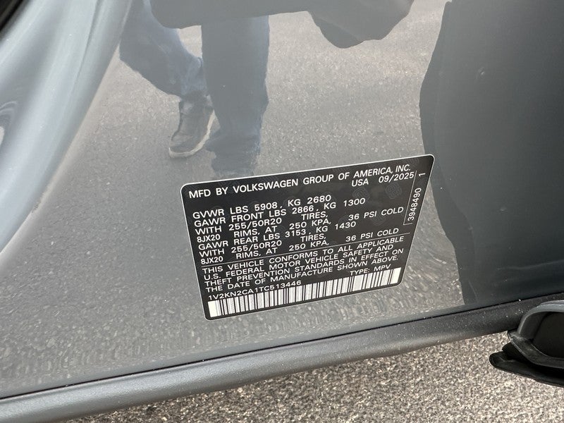 2026 Volkswagen Atlas 2.0T SE w/Technology 4MOTION