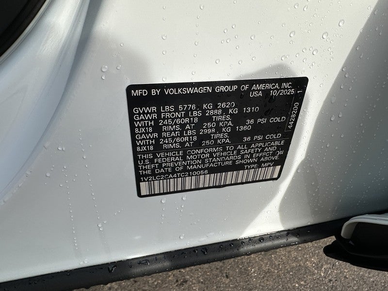 2026 Volkswagen Atlas Cross Sport 2.0T SE 4MOTION