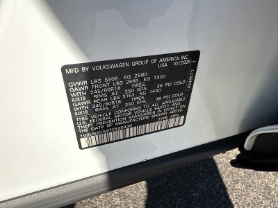 2026 Volkswagen Atlas 2.0T SE 4MOTION