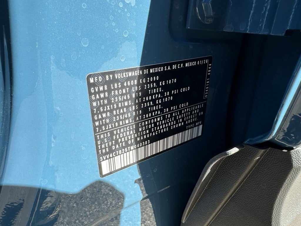 2026 Volkswagen Taos SEL 4MOTION