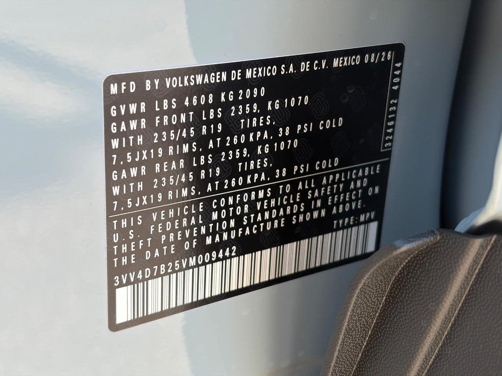 2027 Volkswagen Taos SEL 4MOTION