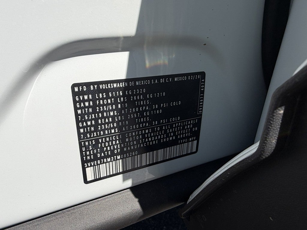 2026 Volkswagen Tiguan 2.0T SE 4MOTION