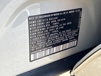 2026 Volkswagen Tiguan 2.0T SE R-Line Black 4MOTION