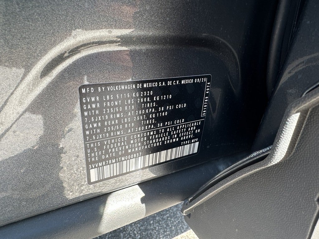 2026 Volkswagen Tiguan 2.0T SE 4MOTION