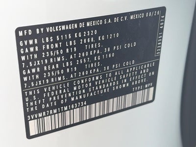2026 Volkswagen Tiguan 2.0T SE 4MOTION