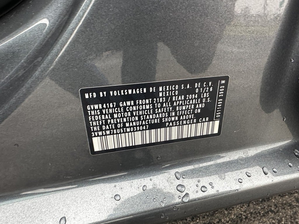 2026 Volkswagen Jetta S Auto