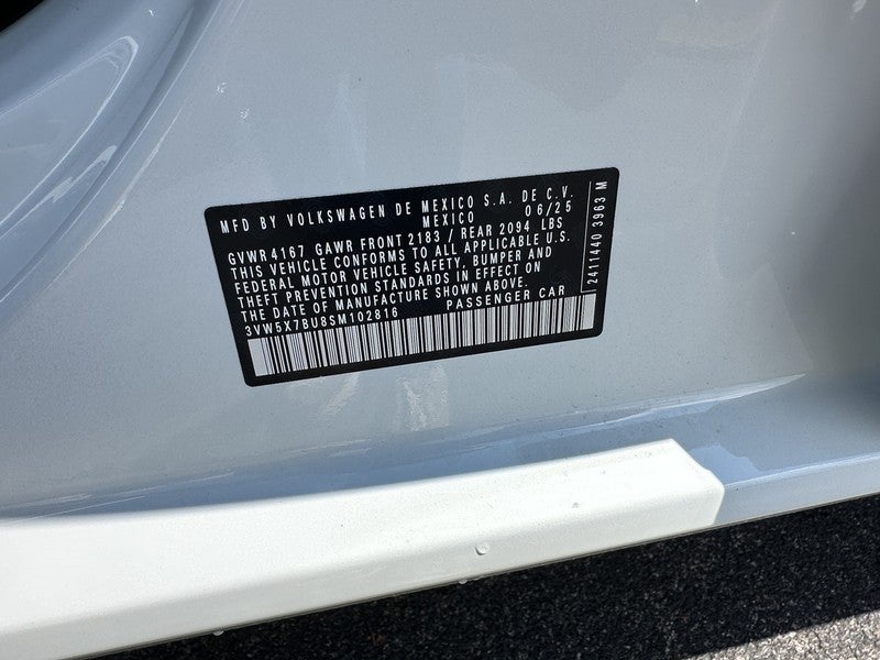 2025 Volkswagen Jetta S Auto