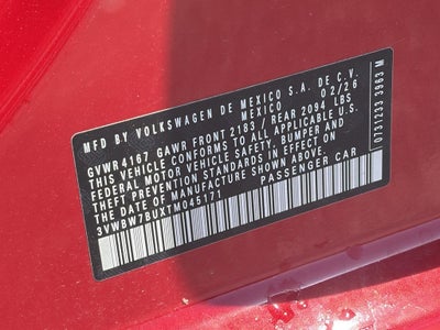 2026 Volkswagen Jetta Sport Auto